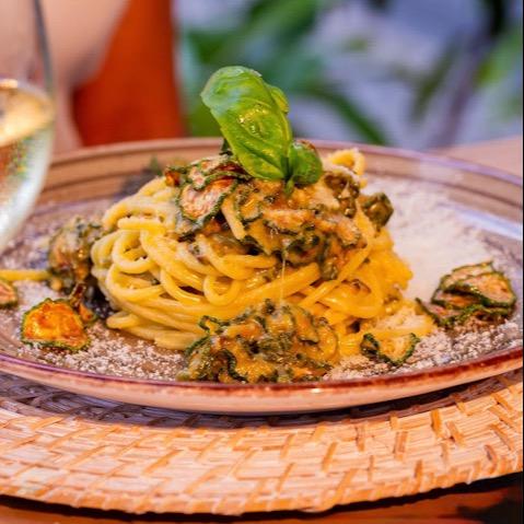 Spaghettoni alla Nerano