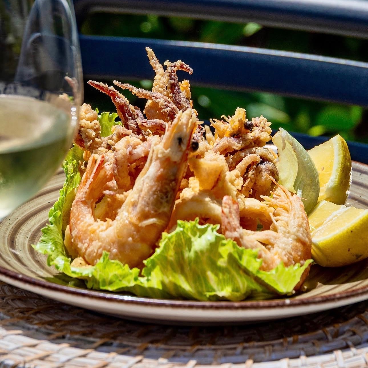 Frittura di gamberi e calamari
